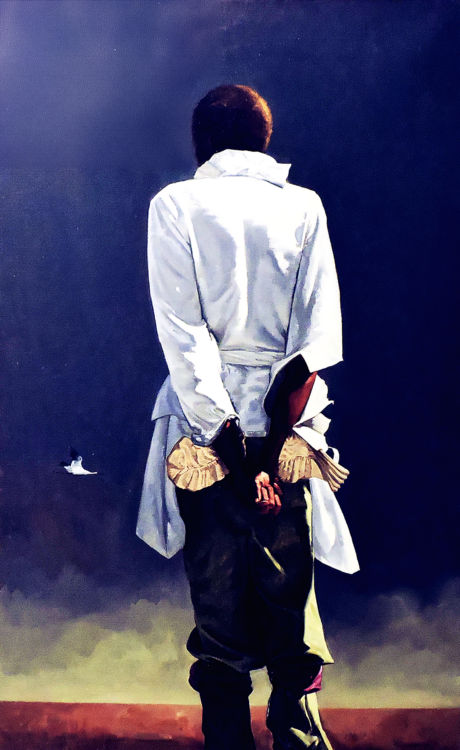 The Last Crane oil on canvas